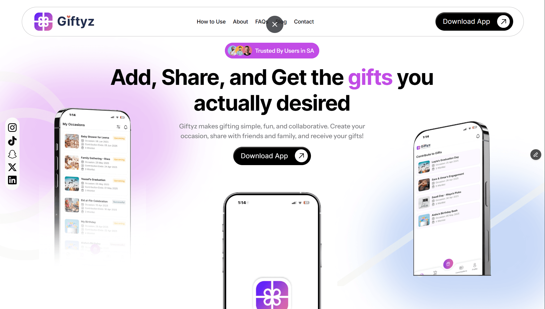Giftyz App