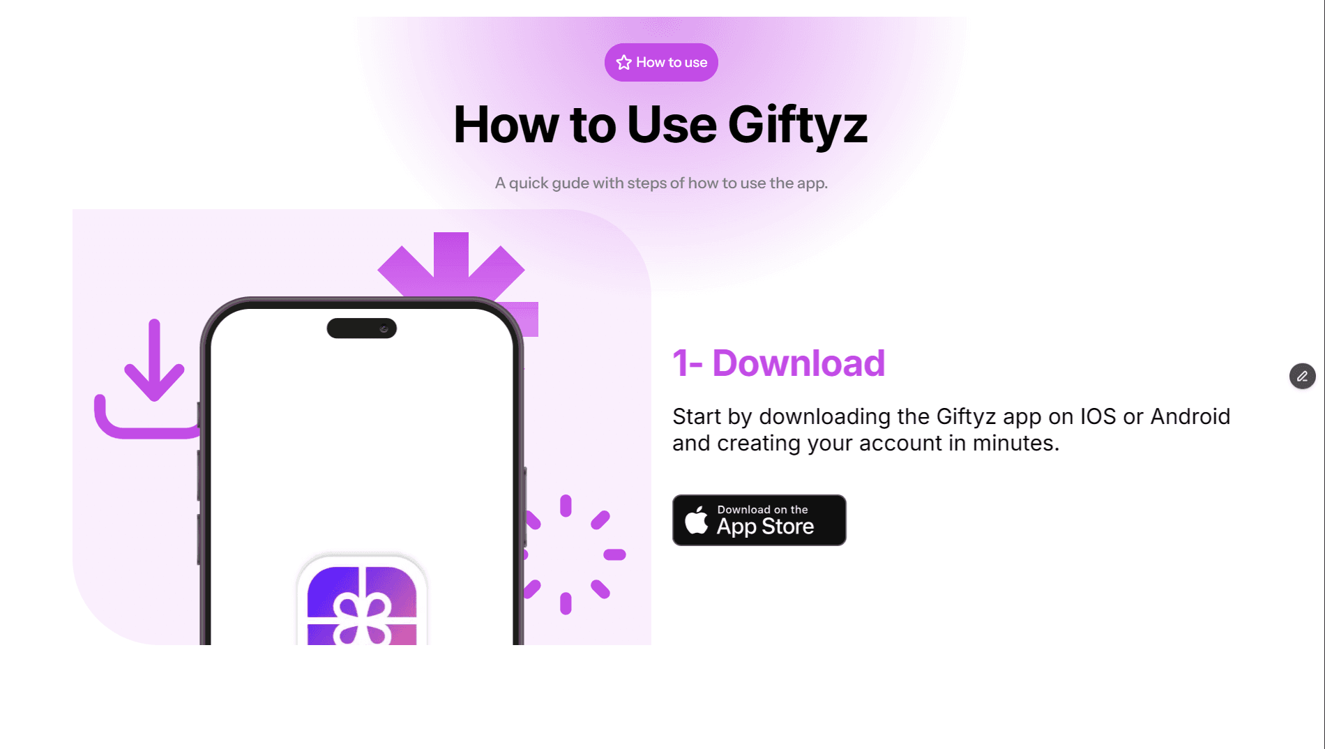 Giftyz App