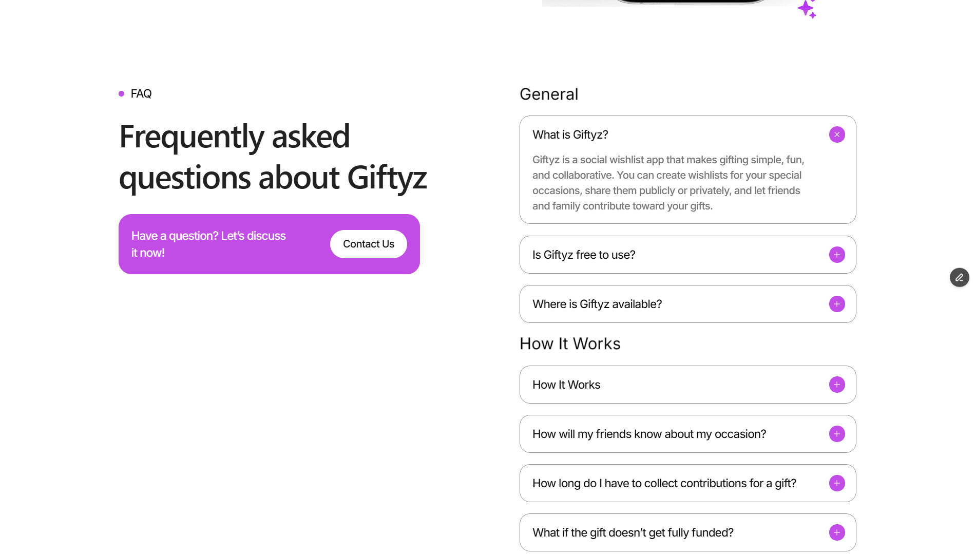 Giftyz App