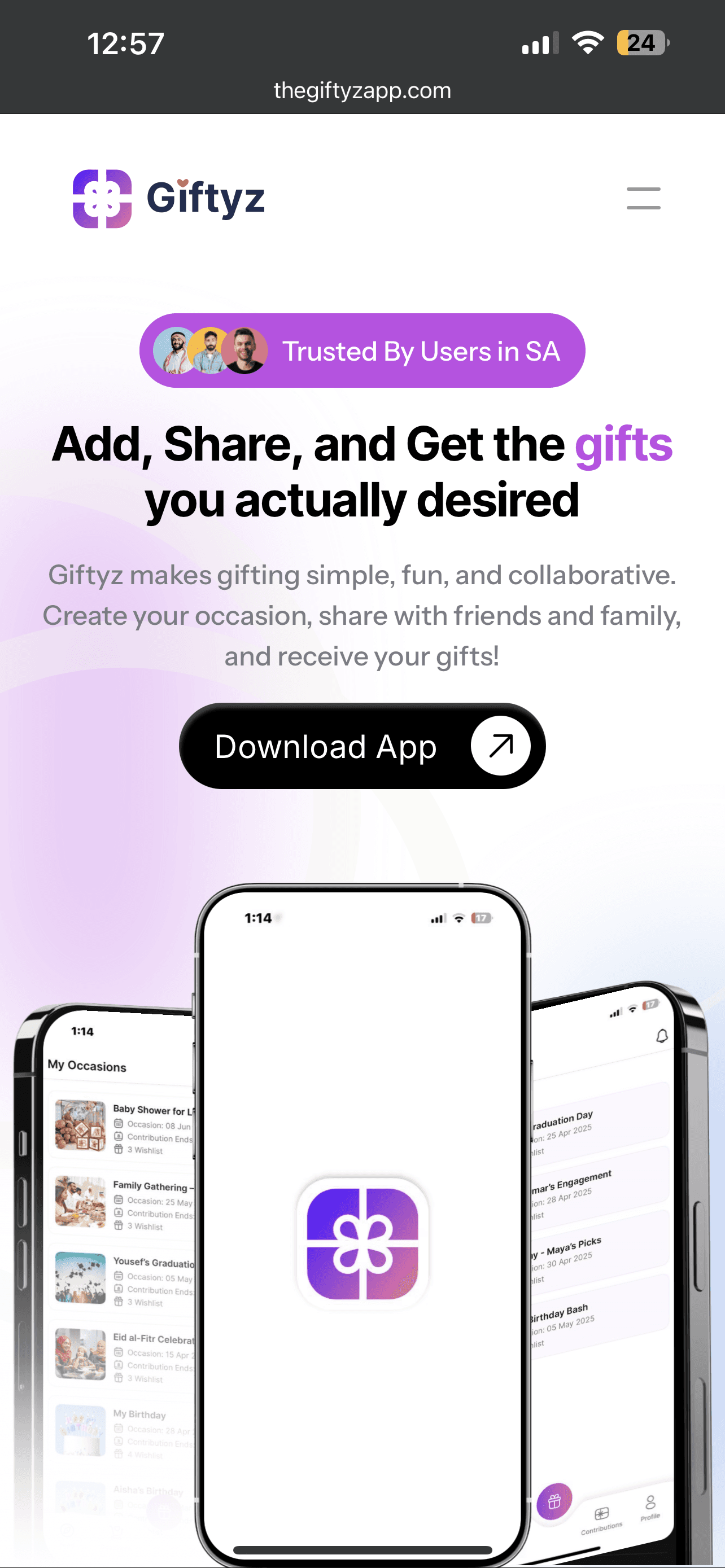 Giftyz App