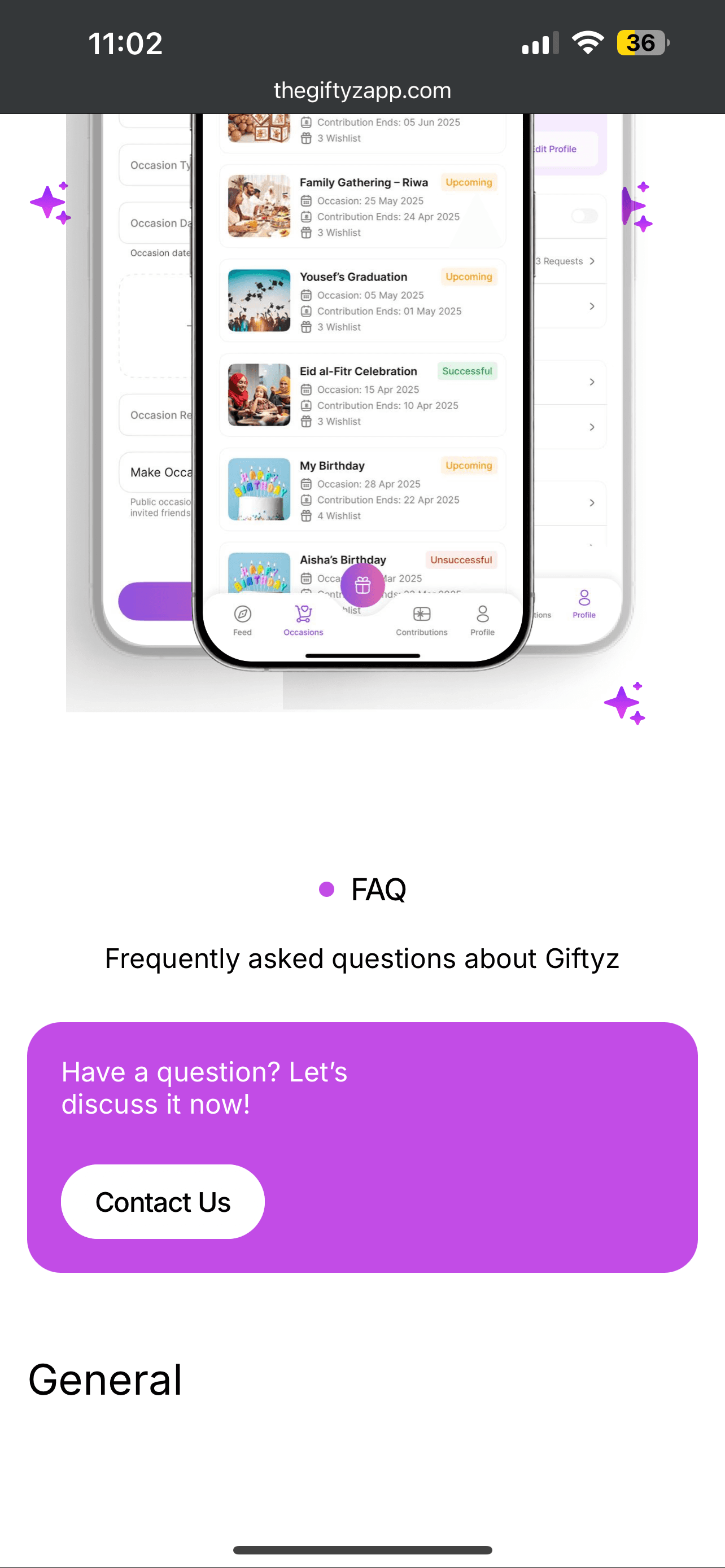 Giftyz App