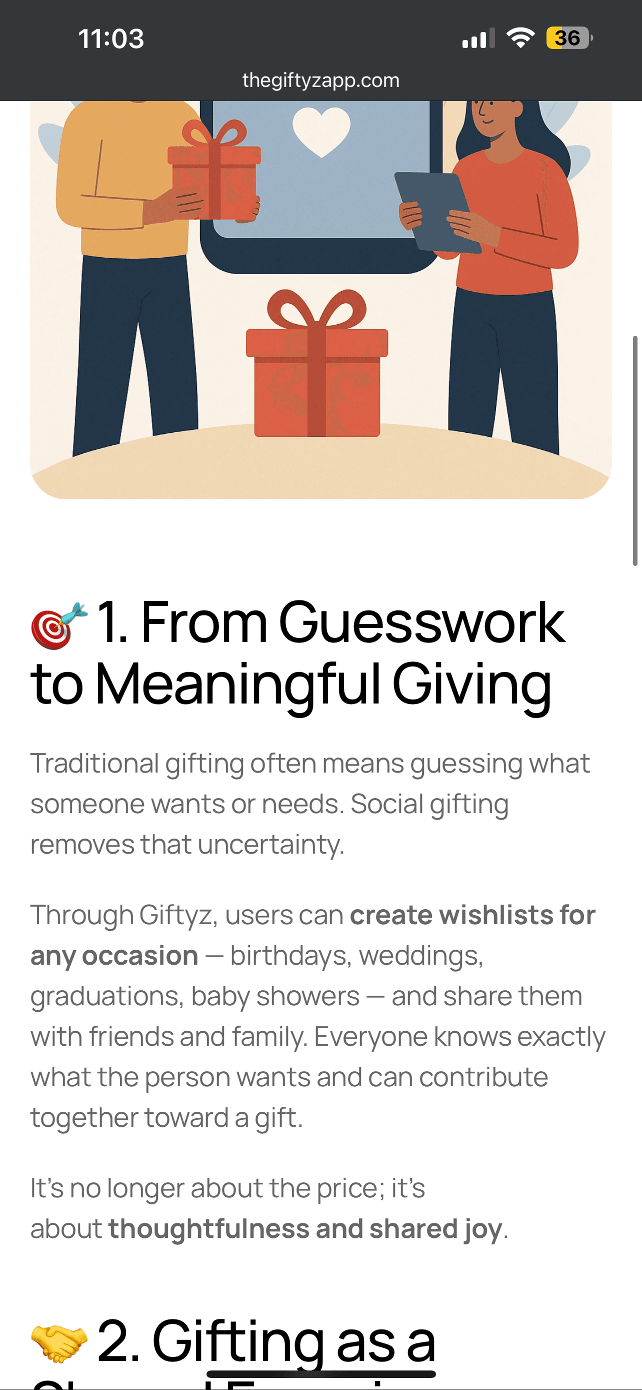 Giftyz App
